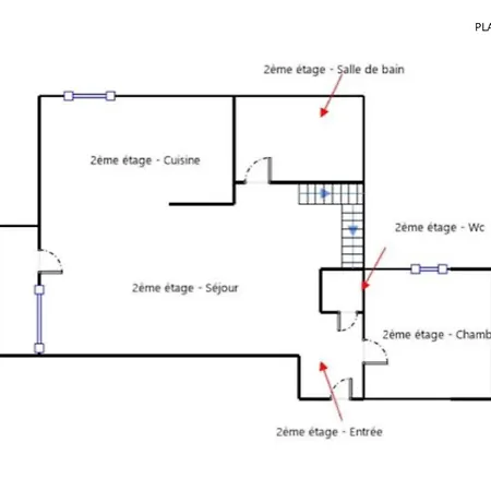 Duplex En Bois Aux Menuires, 3 Chambres, Parking, 6 Pers Appartement